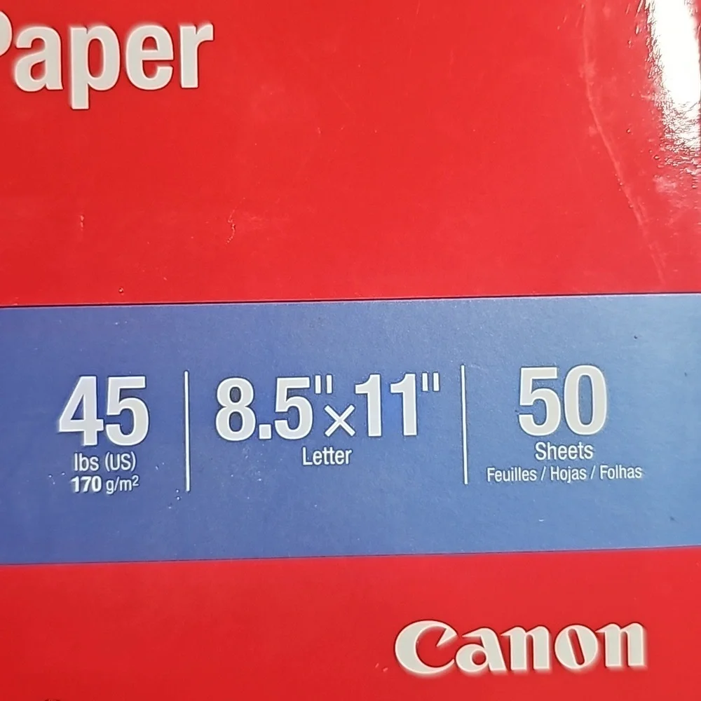 Matte photo paper for Canon